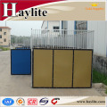 EPE board hot dip galvanized horse stable with PVC fabric